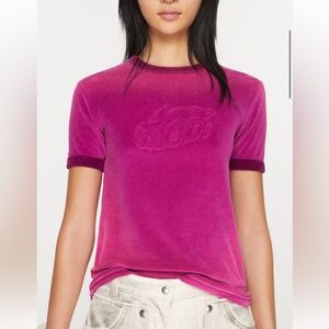 ACNE studios magenta pink t shirt. Size S. US 2. Worn only once.